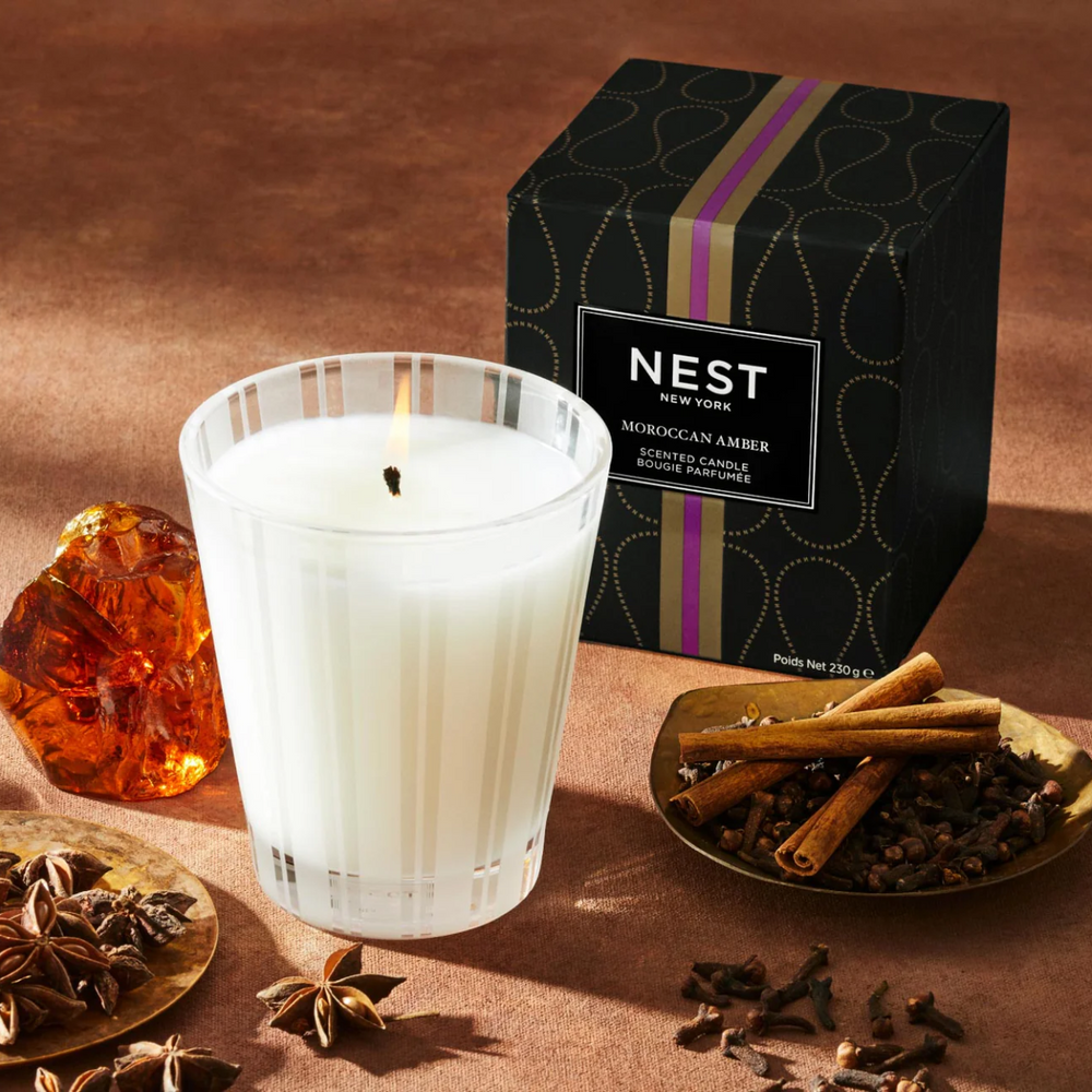 Moroccan Amber Classic Candle Lifestyle Image 2