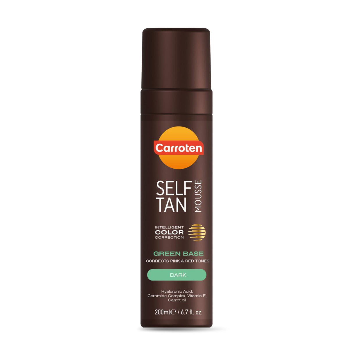 Carroten Self Tan Mousse Green Dark 200 ml