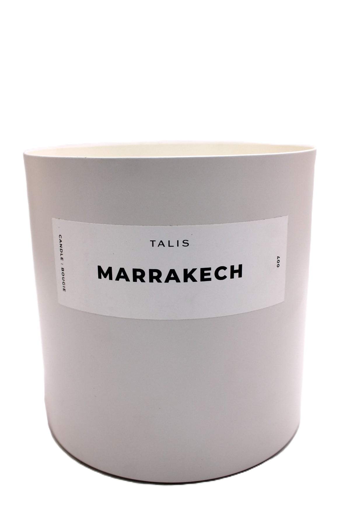 Talis Marrakech White Crystal Candle XL