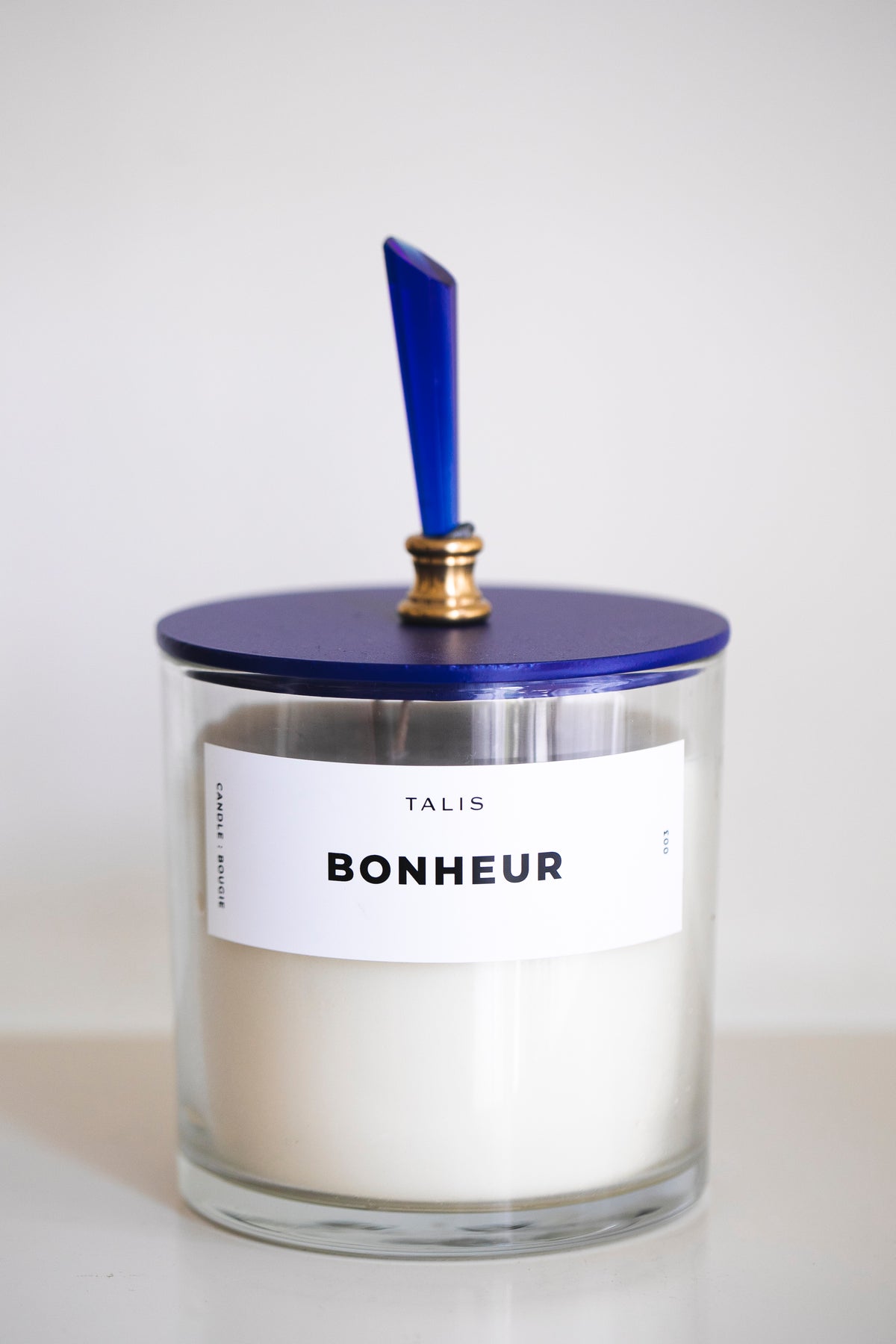 Talis Bonheur Blue Clair Candle L