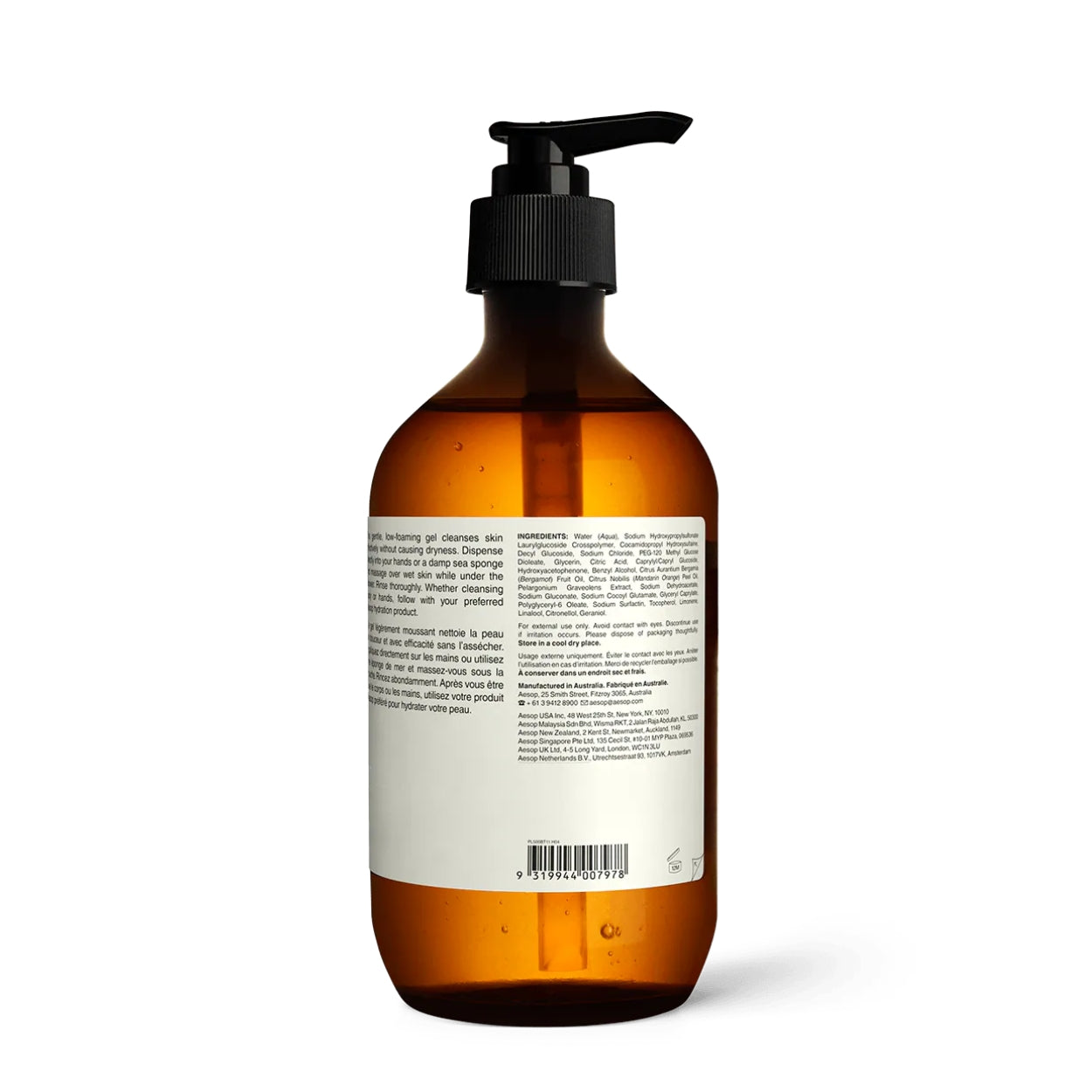 Geranium Leaf Body Cleanser Hero Image 16.9 