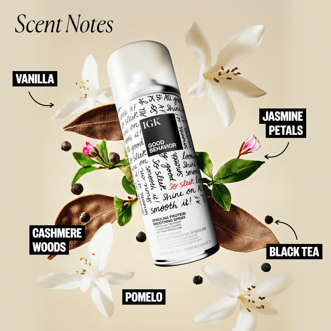 IGK Good Behavior Smoothing Spray Scent Notes
