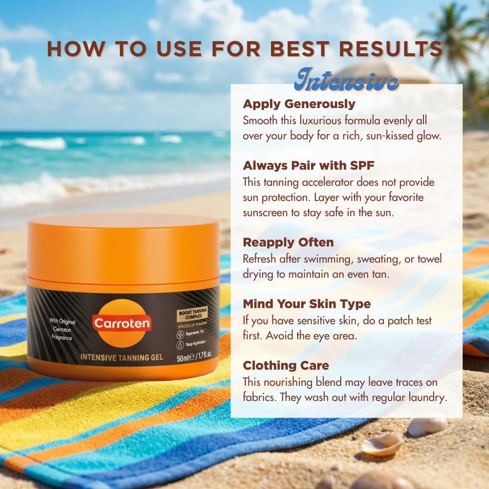 Intensive Tanning Gel (Pack of 2) Features Image