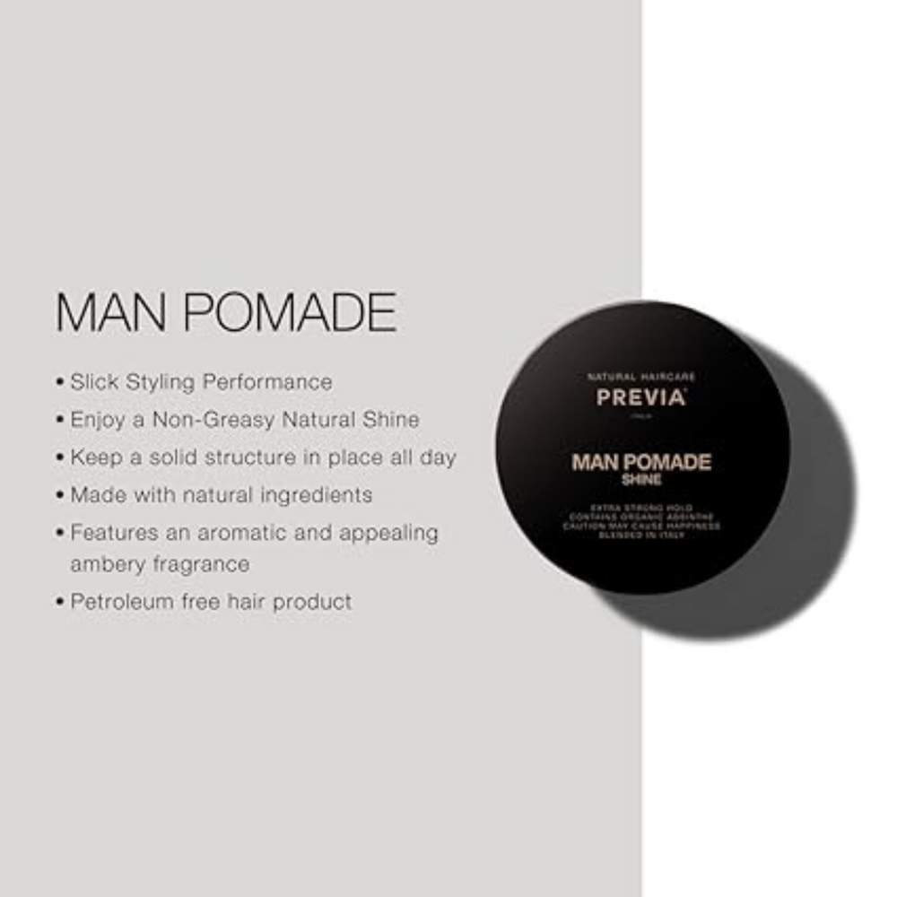 MAN Hair + Body + Shave Pomade Shine image 1