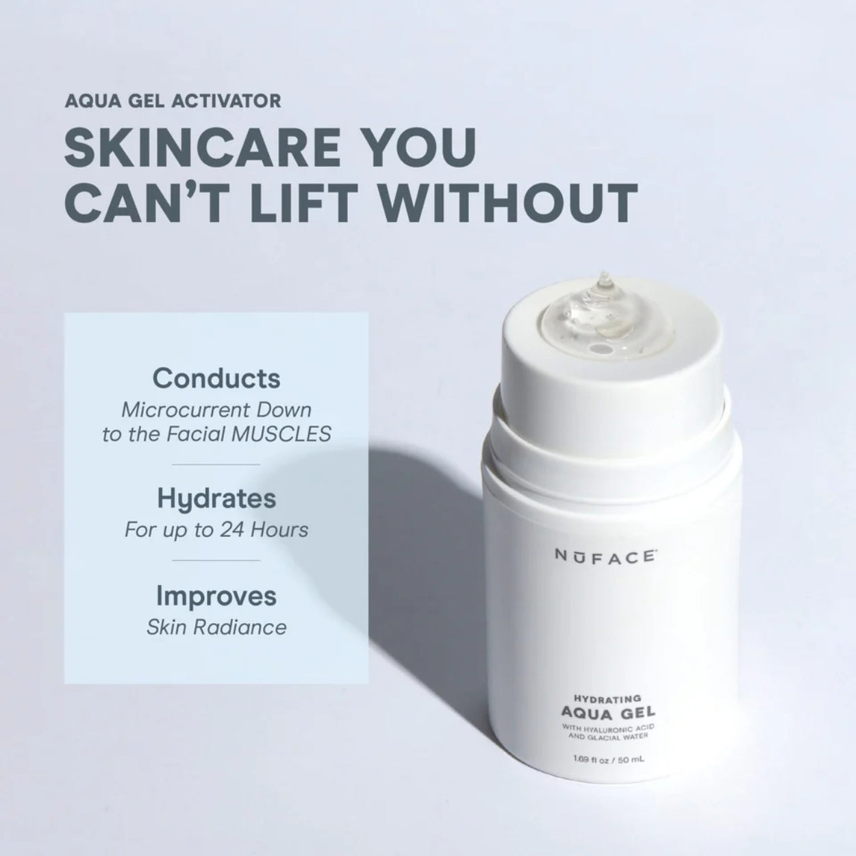 NuFace Aqua Gel Activator Features Image