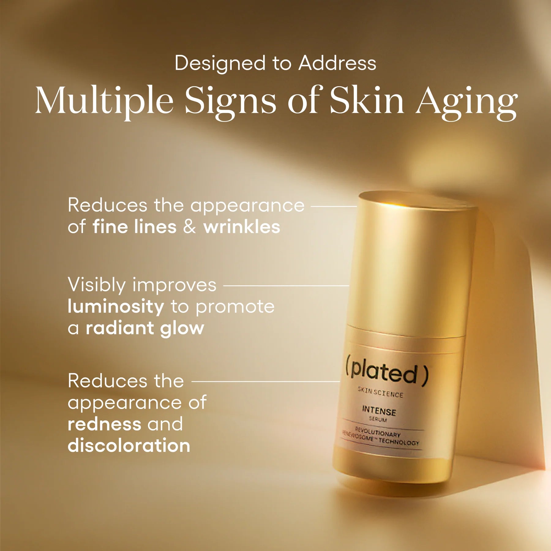 Plated Skin Science Intense Serum Refil