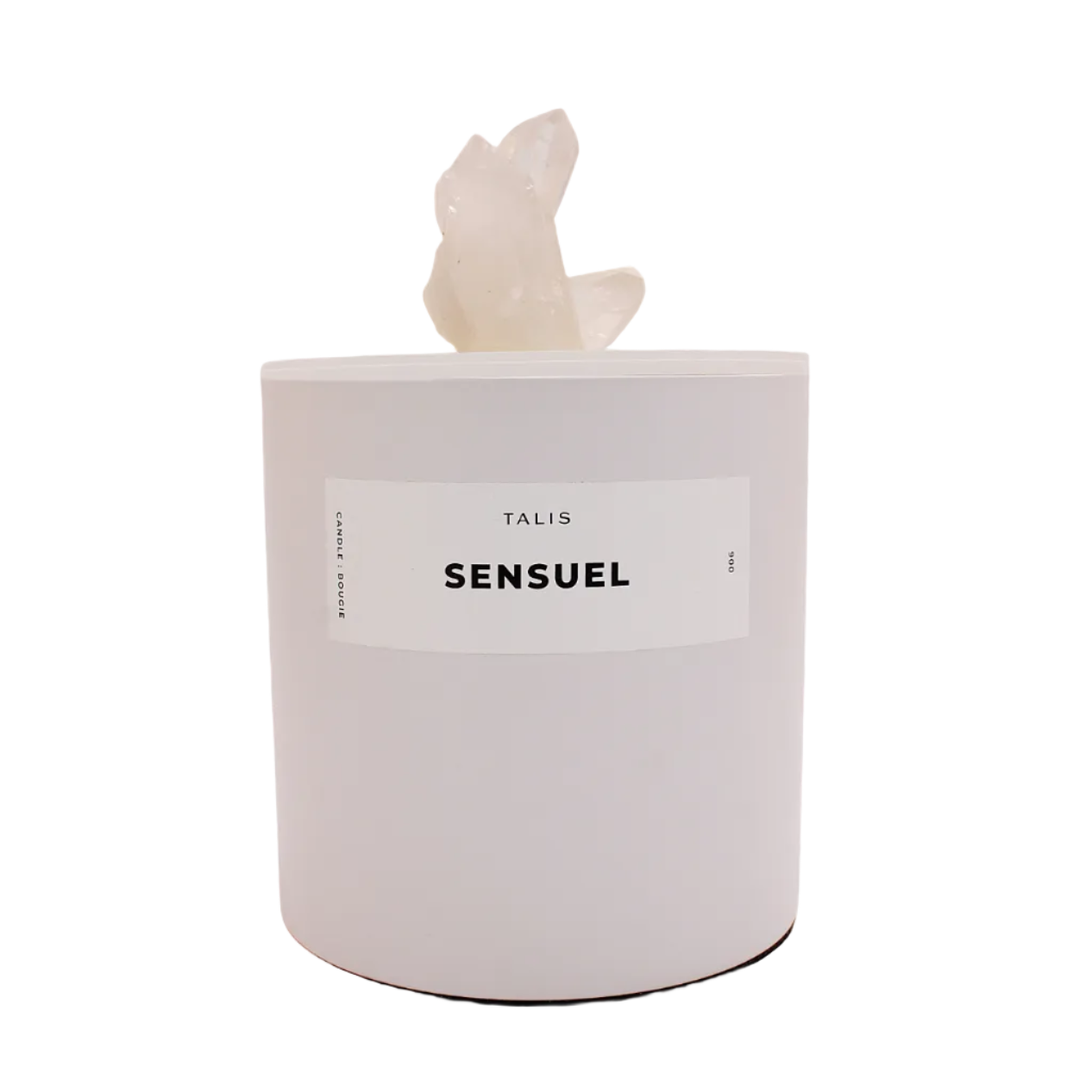 Sensuel White Tin Crystal Candle XL