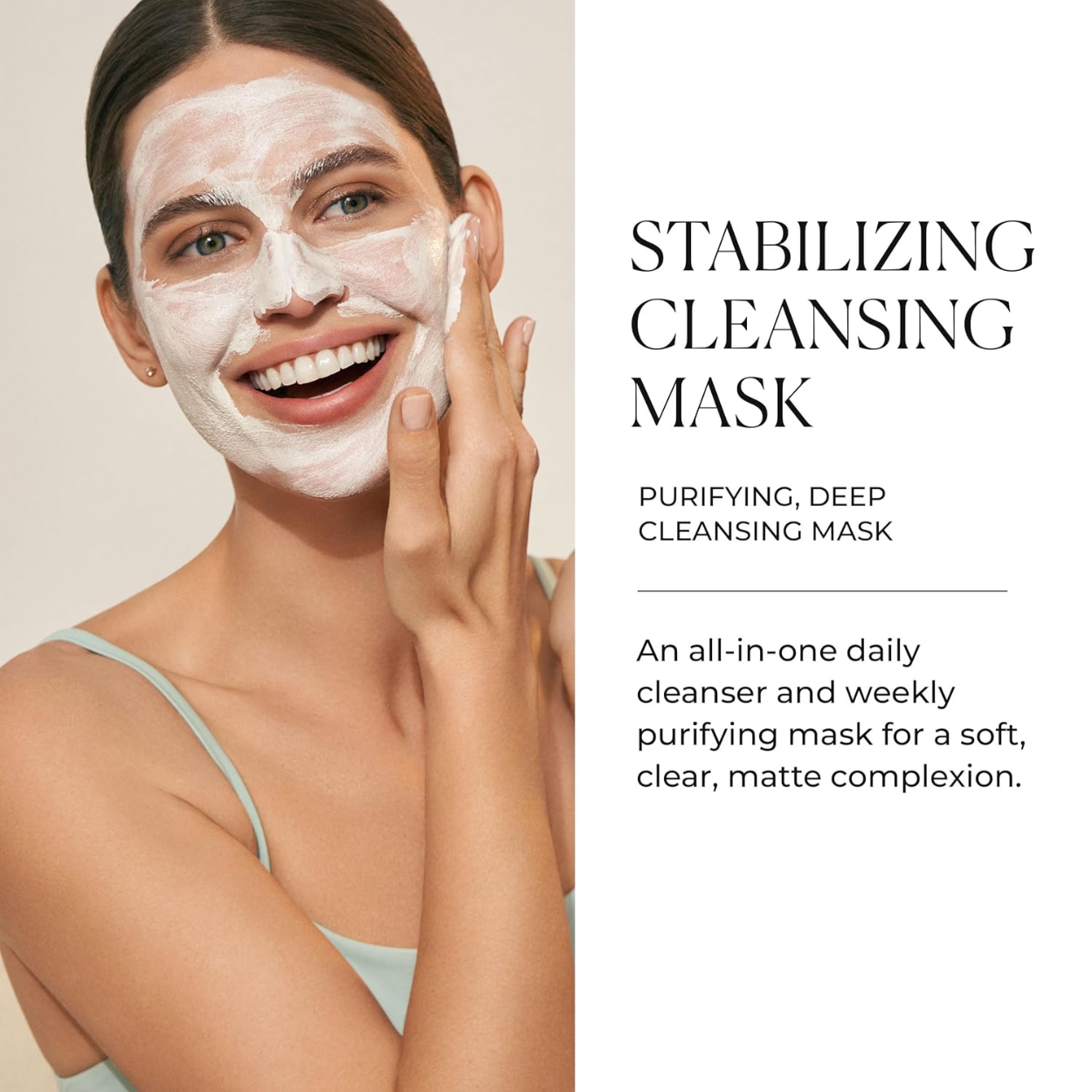 Stabilizing Cleansing Mask Description Image