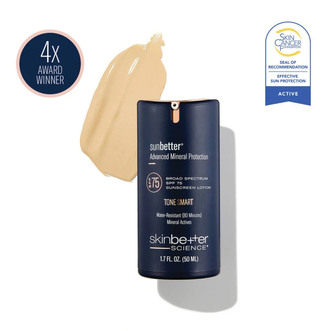 Sunbetter Tone Smart SPF 75 Sunscreen Lotion Hero Image