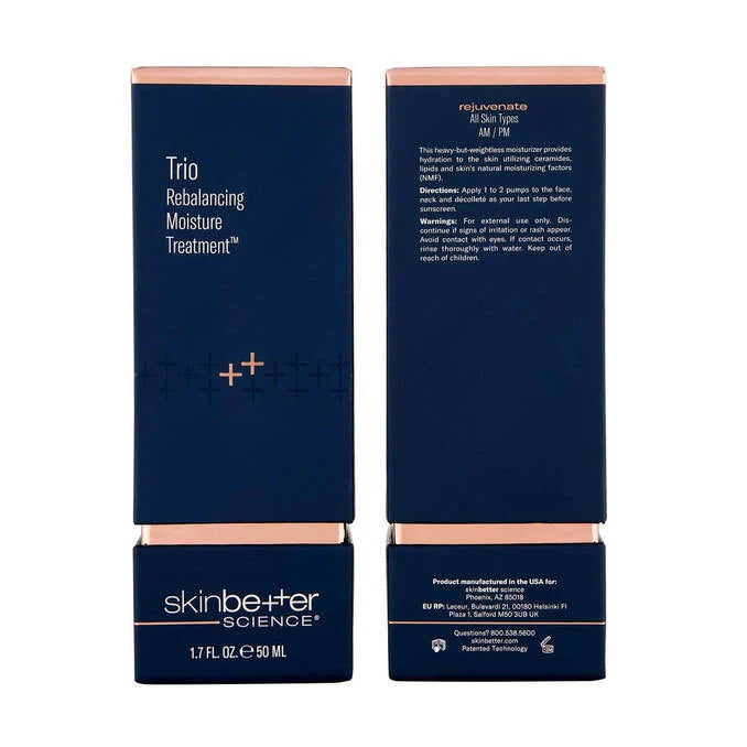 Trio Rebalancing Moisture Treatment Packaging Image